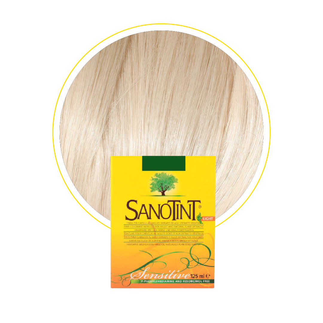 Lot De 2 Teintures Sanotint 88 Blond Doré Extra Clair - Coloration Capillaire Neuve Sous Emballage