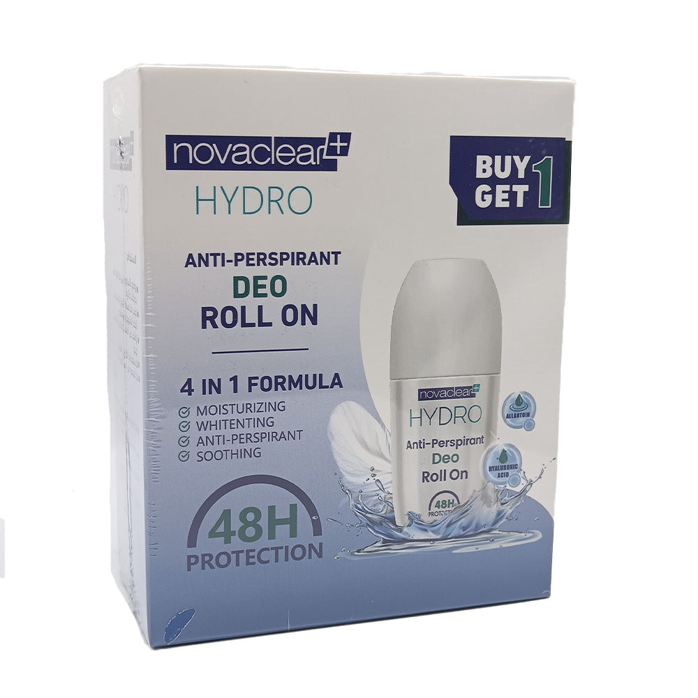 Hydro Anti-Perspirant Deo Roll on (Buy 1, Get 1) – Be and beauty