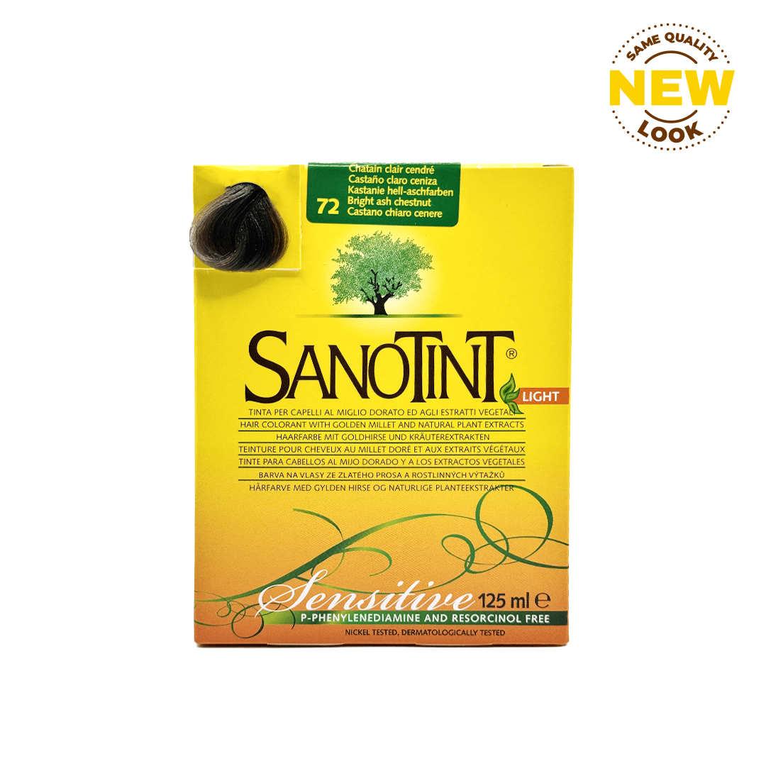 Sanotint Sensitive Bright Ash Chestnut #72