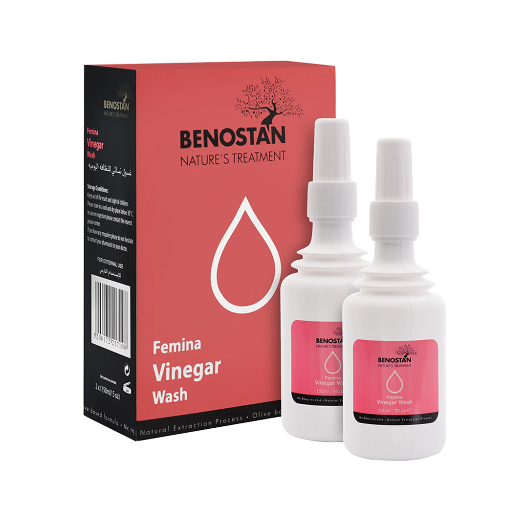 Benostan Femina Vinegar Wash  2 x (150 ml )