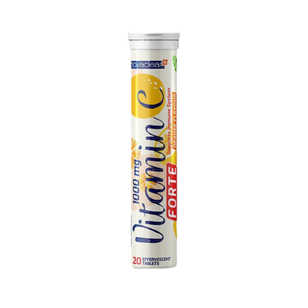 Vitamin C Forte 1000 mg Orange Flavor 20 Tabs
