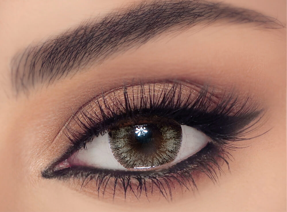 greyish-green_Glam-Honey-Contact-Lenses